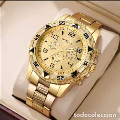 Relojes: Reloj para hombre de pulsera con esfera grande de negocio