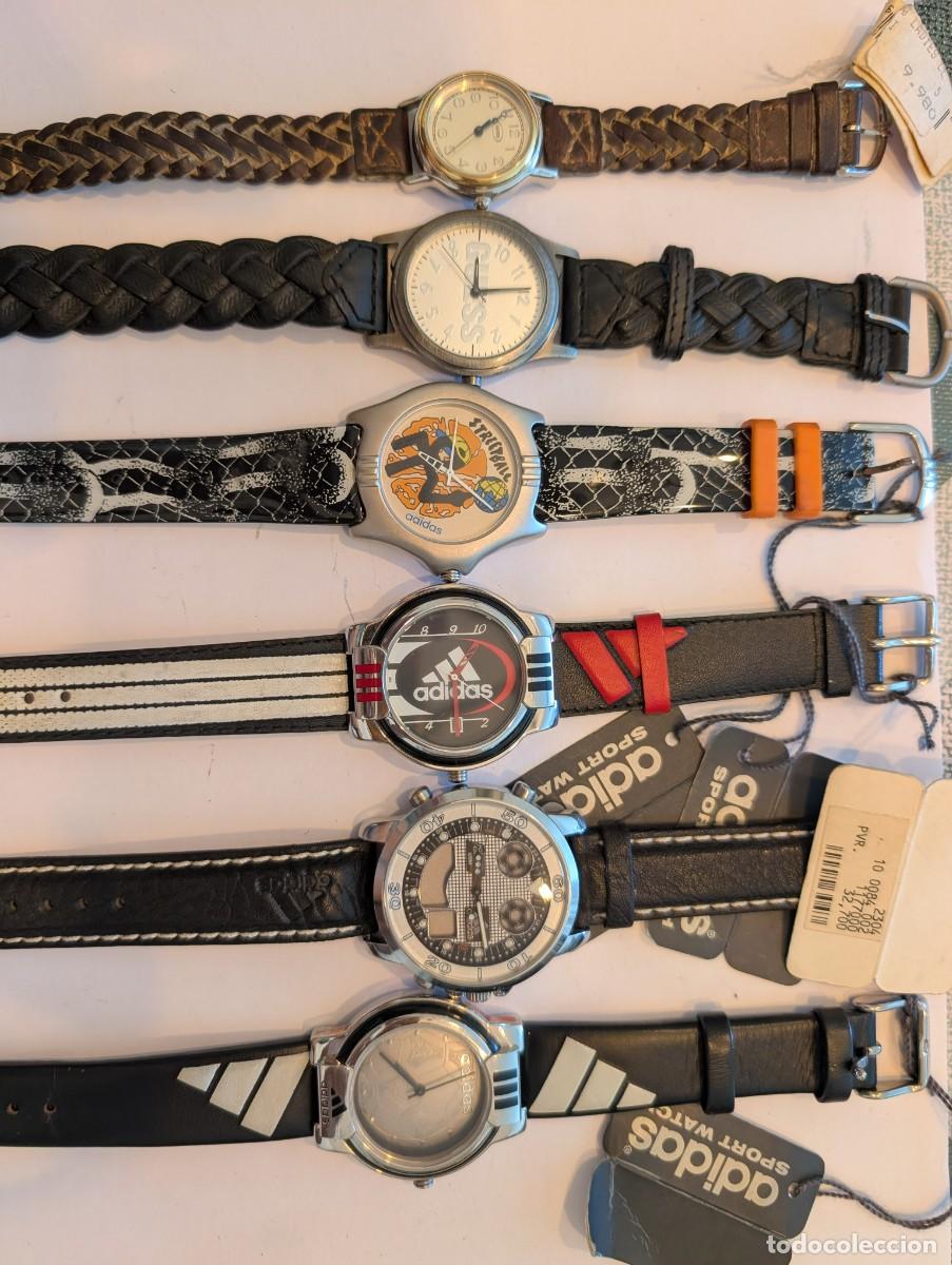 Relojes: Lote 6 relojes Adidas y Guess - Foto 1