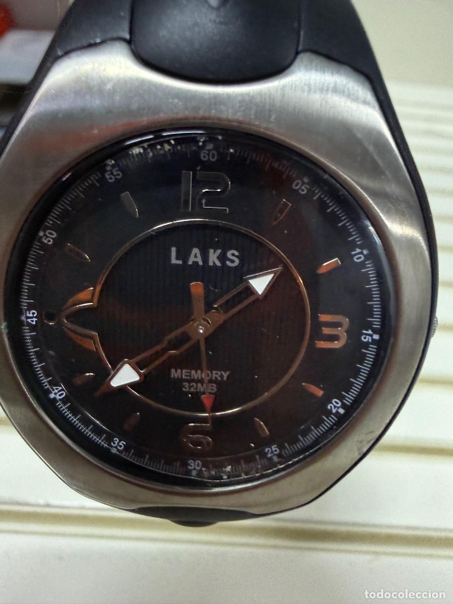Relojes: LAKS Memory 32MB USB Watch 2003 &ndash; Reloj Retro Tech &ndash; Bater&iacute;a Nueva &ndash; Funcionando