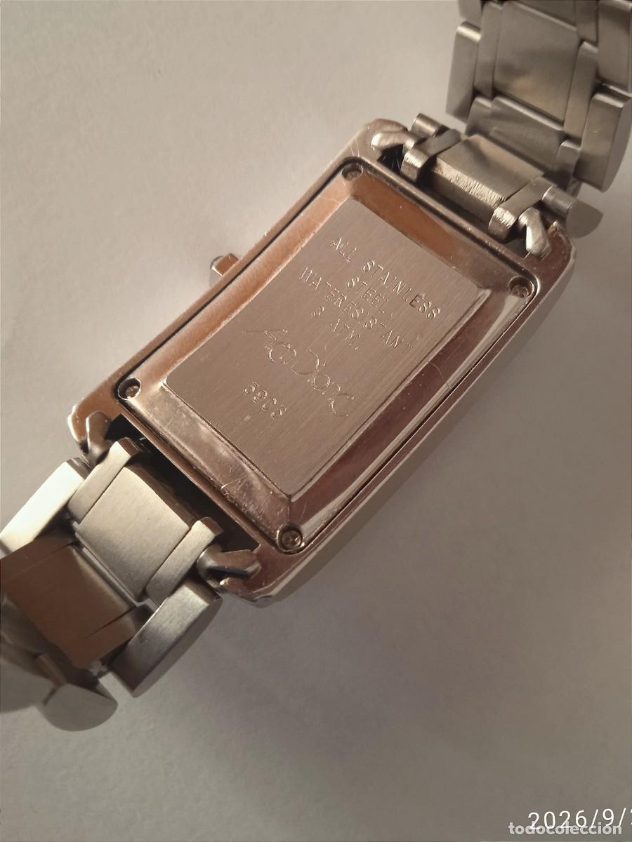 Relojes: RELOJ ALCN DIONC QUARTZ ACERO CROMADO. - Foto 8