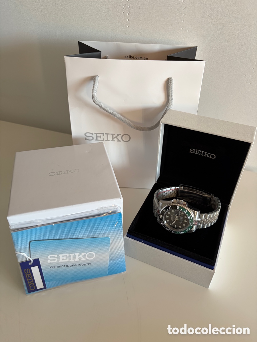 Relojes: Seiko Mod GMT-Master II &rdquo;Sprite&rdquo; Automatic - NH34 - Foto 4