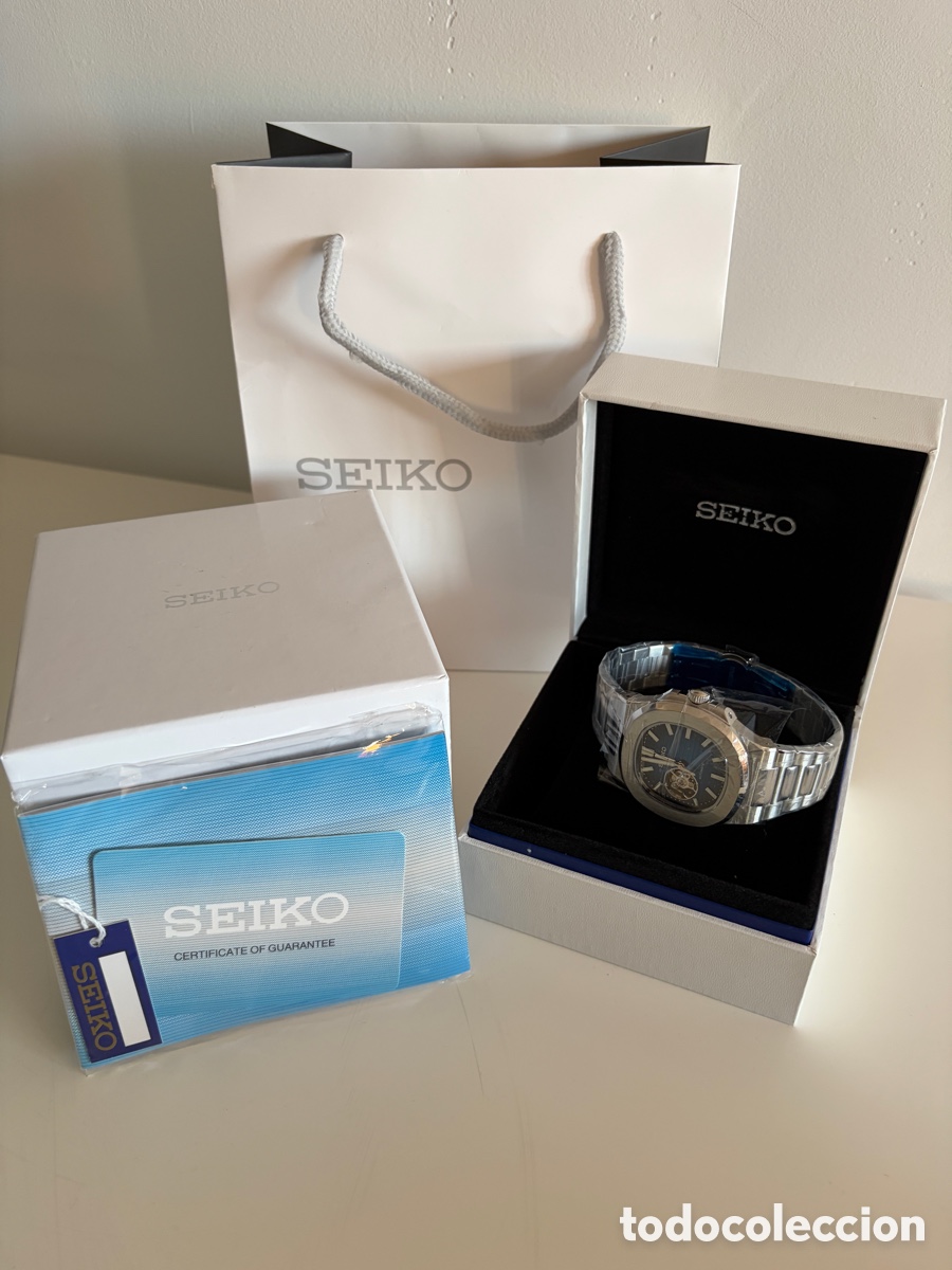 Relojes: Seiko Mod Nautilus Open Heart Automatic - NH38 - Foto 5