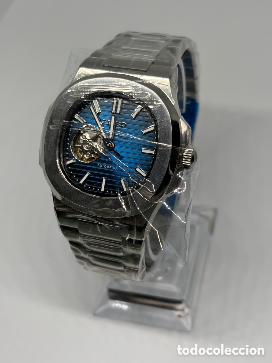 Relojes: Seiko Mod Nautilus Open Heart Automatic - NH38