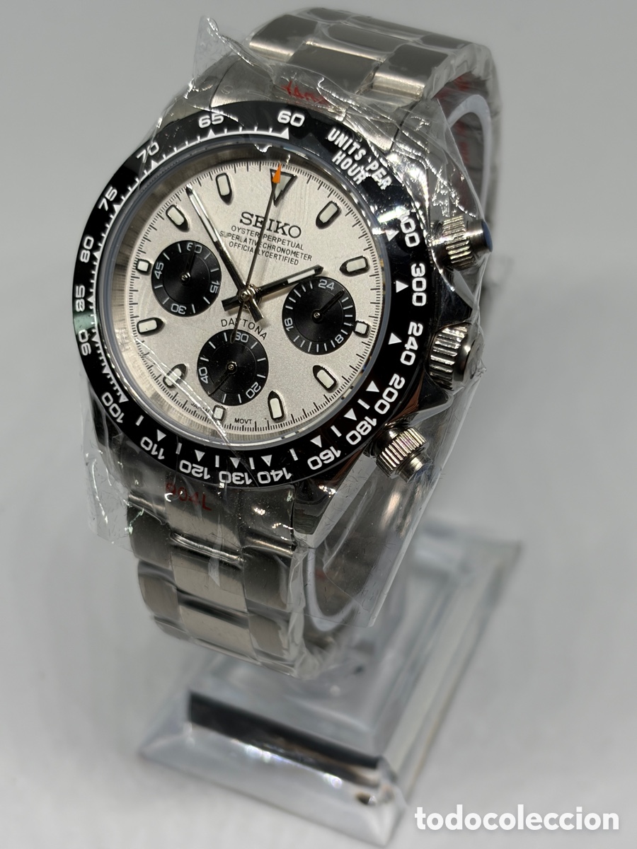 Relojes: Seiko Mod Daytona Panda Custom - Calibre VK63