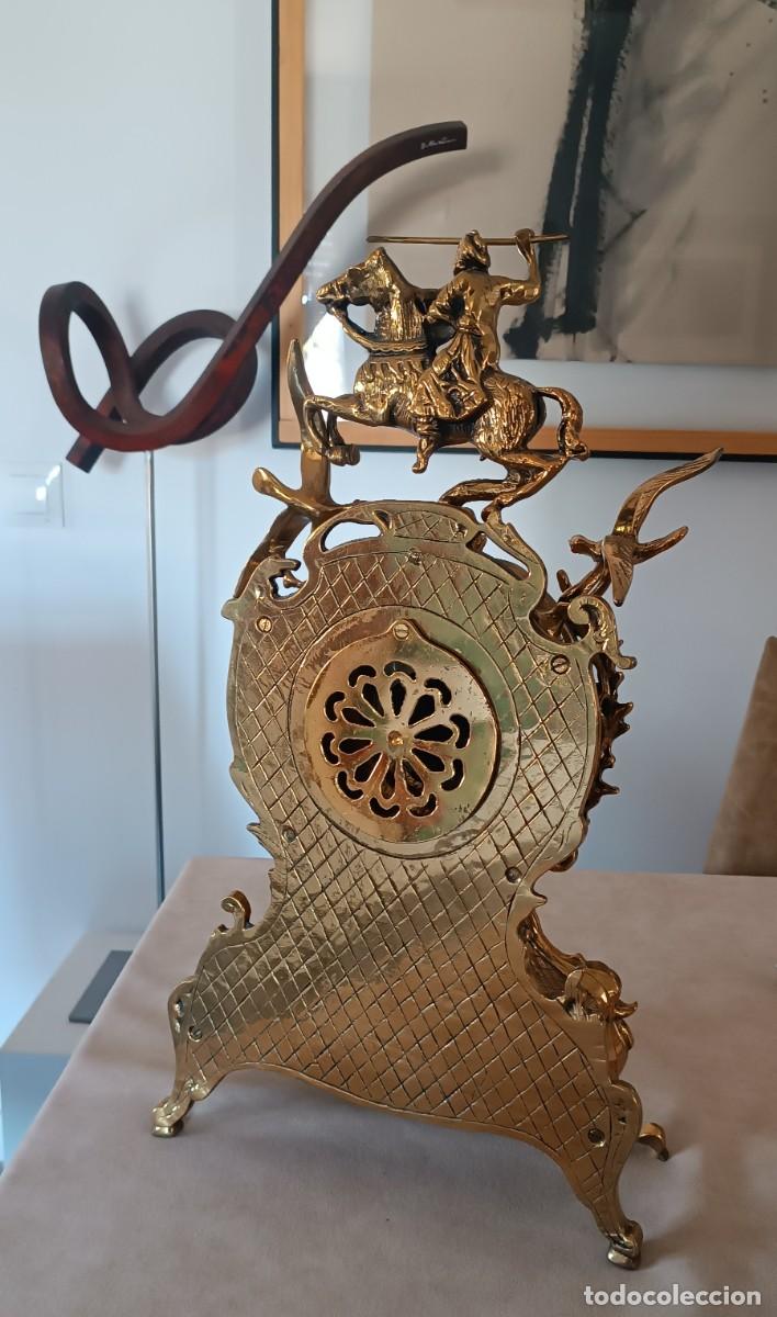 Relojes: GRAN RELOJ DE BRONCE (LATON) Estilo cl&aacute;sico. - Foto 5