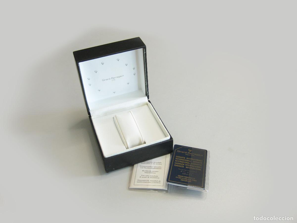 Relojes: CAJA O ESTUCHE CON PAPELES DE DE UN RELOJ GIRARD PERREGAUX
