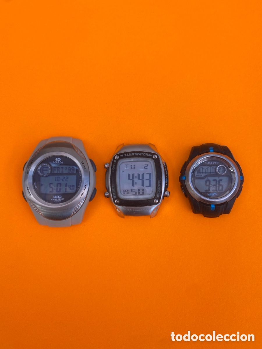 Relojes: Lote de relojes digitales