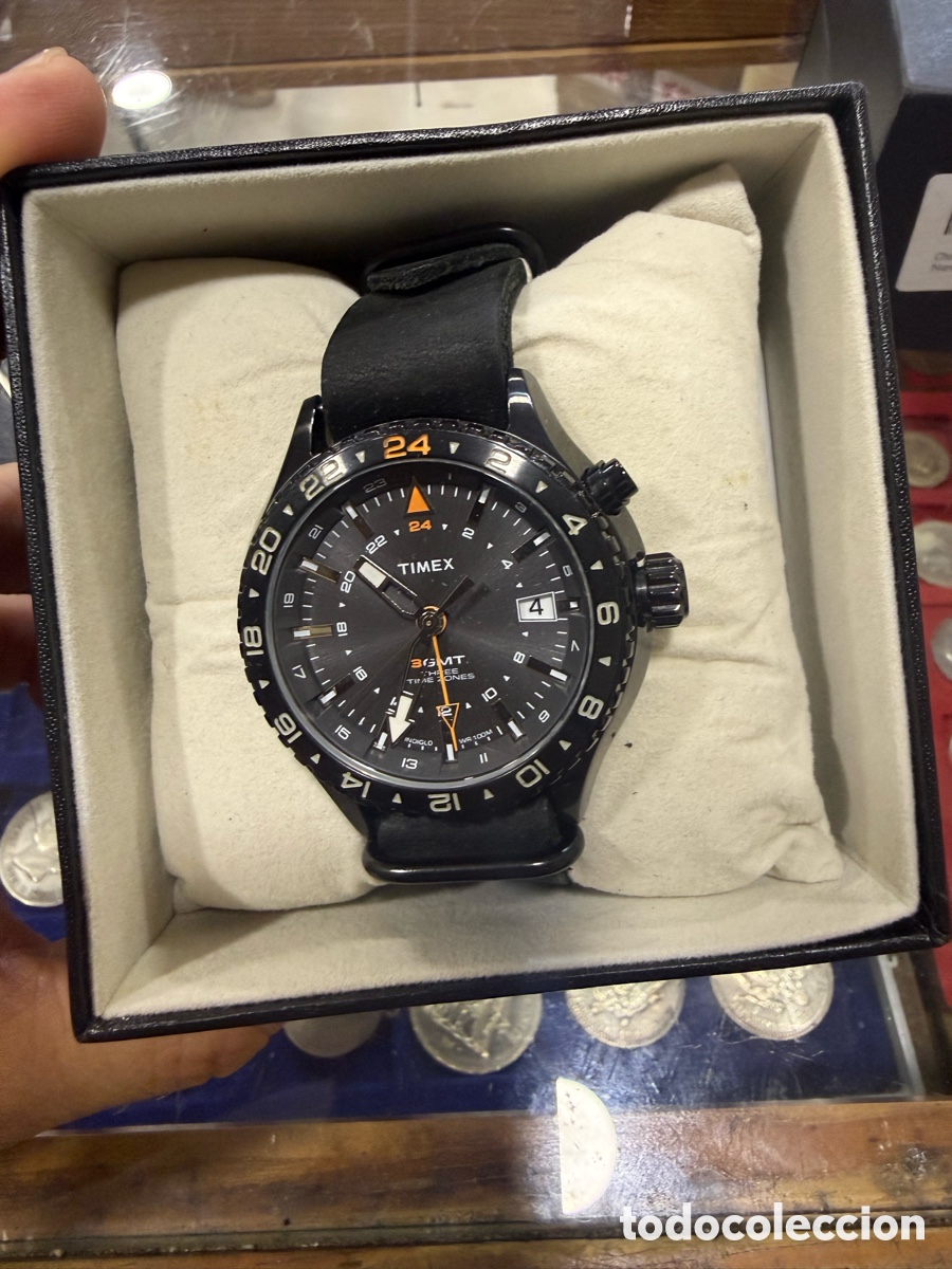 Relojes: Reloj timex inteligente cuarzo 3 GMT - Foto 2