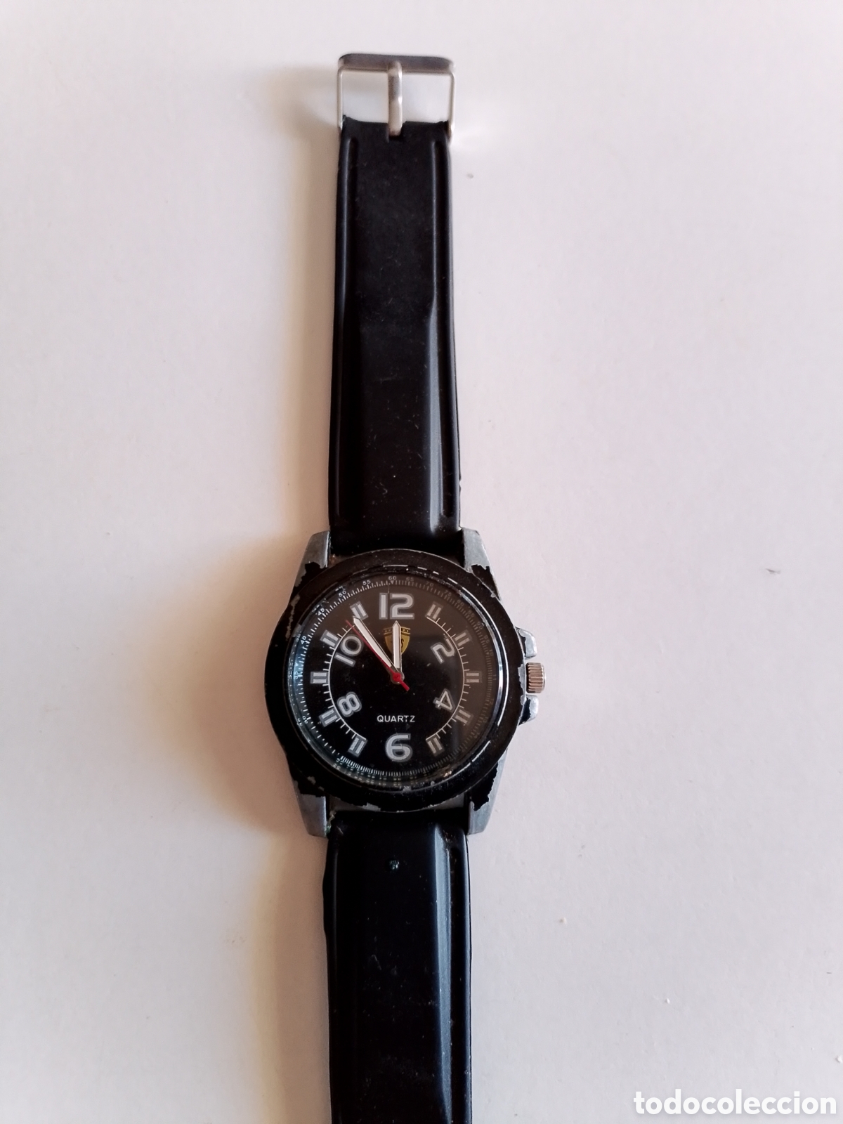 Relojes: Reloj de pulsera para caballero con dise&ntilde;o deportivo. Marca Ferrari