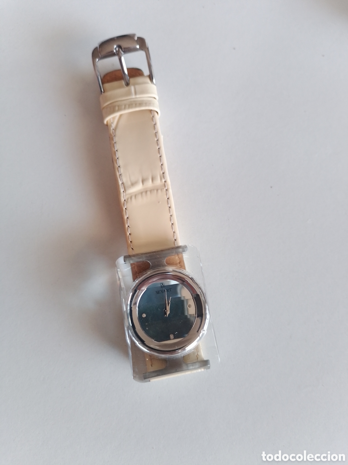 Relojes: Elegante reloj de pulsera con correa de piel - Foto 7