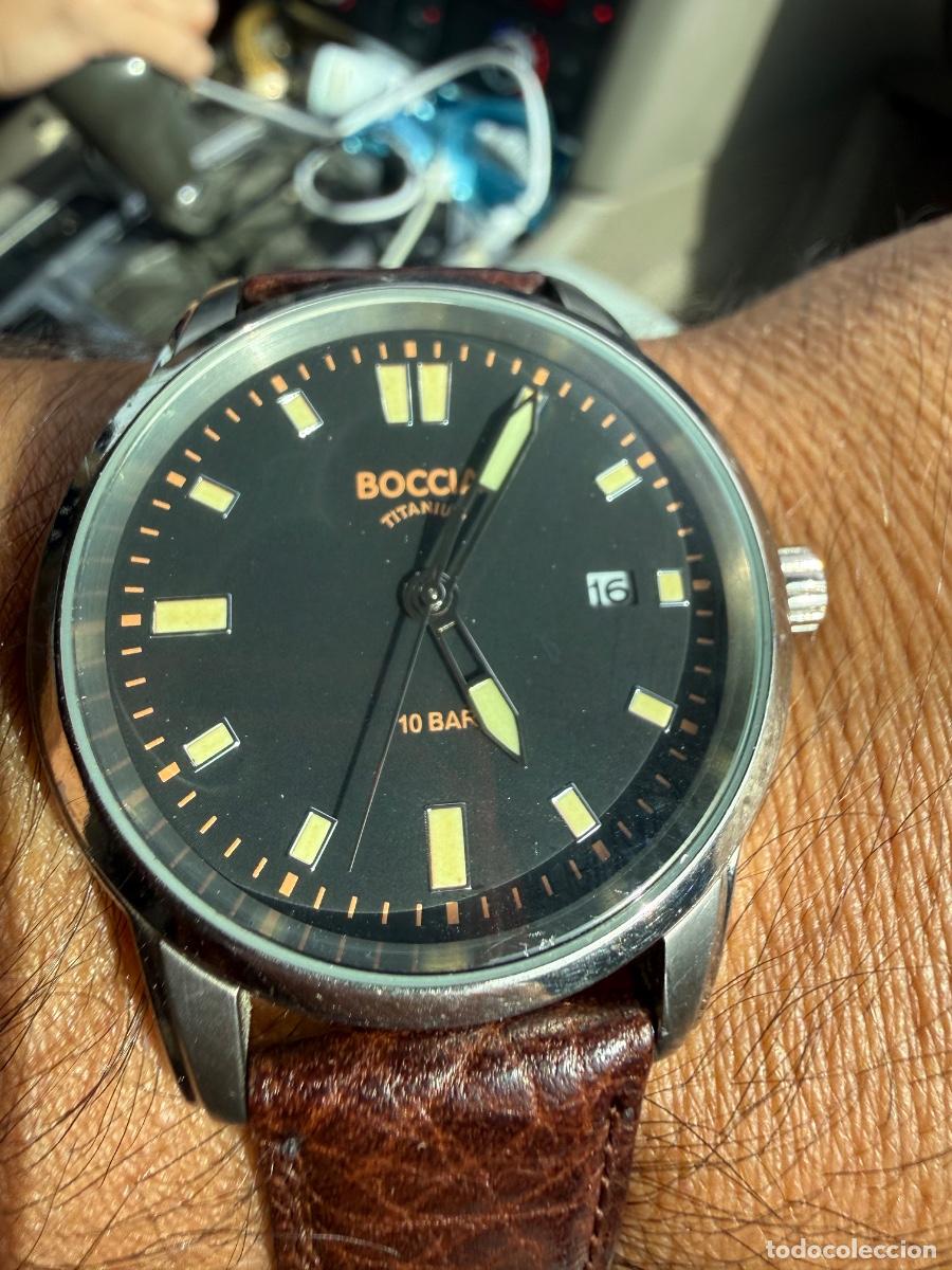 Relojes: BOCCIA TITANIUM 41 mm &middot; Titanio &middot; 10 BAR &middot; Fecha &middot; Bater&iacute;a nueva
