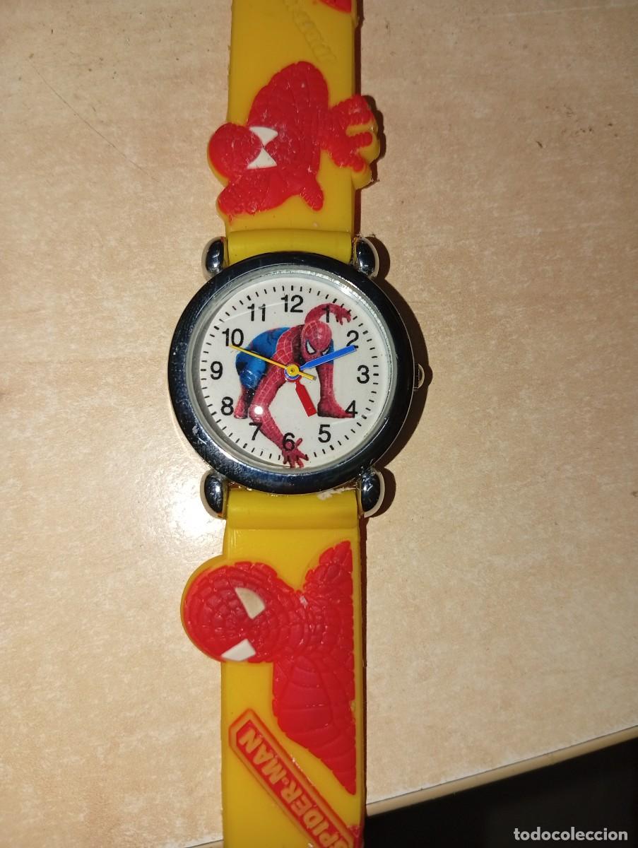 Relojes: Reloj infantil de Spiderman.Made in Japan.