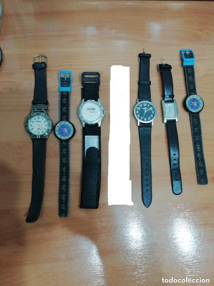Uhren: Lote 111. 6 relojes de distintas marcas