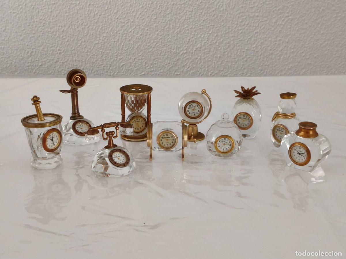 Relojes: Lote relojes miniatura Le Temps