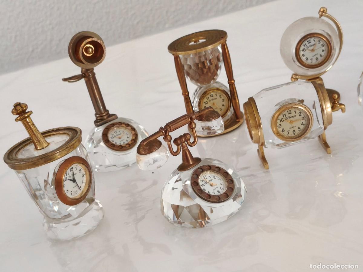 Relojes: Lote relojes miniatura Le Temps - Foto 2