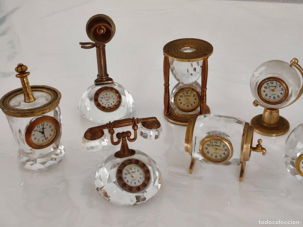 Relojes: Lote relojes miniatura Le Temps - Foto 4