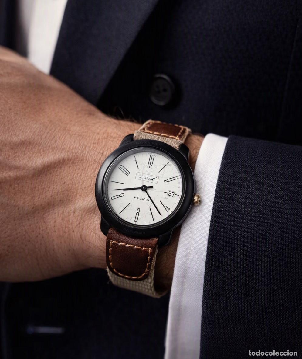 Relojes: RELOJ BULOVA NEGRO UNISEX