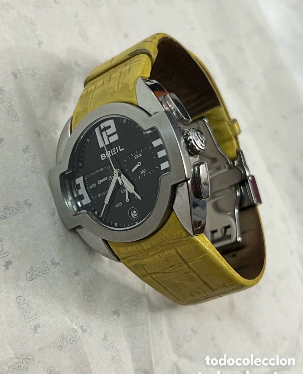 Orologi: ✅ Reloj BREIL cron&oacute;grafo calendario hombres acero