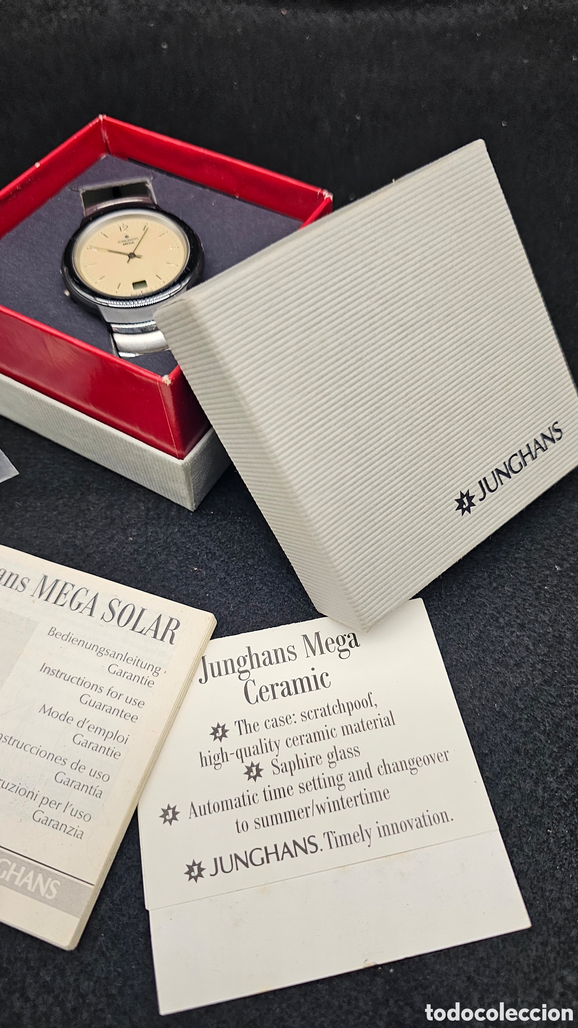 Relojes: Reloj Junghans Mega Solar Cer&aacute;mica - Foto 2