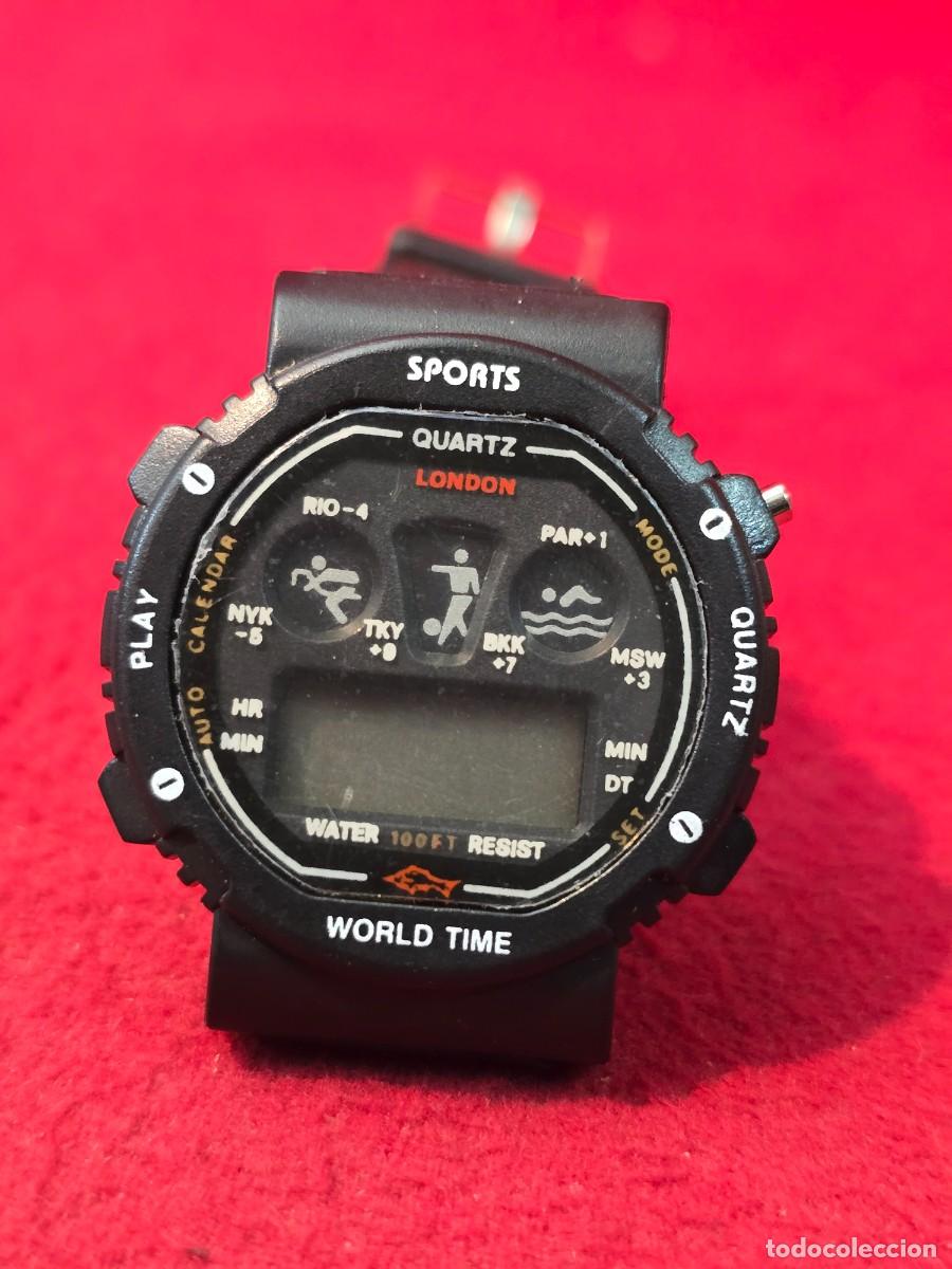 Relojes: RELOJ SPORTS WORLD TIME.