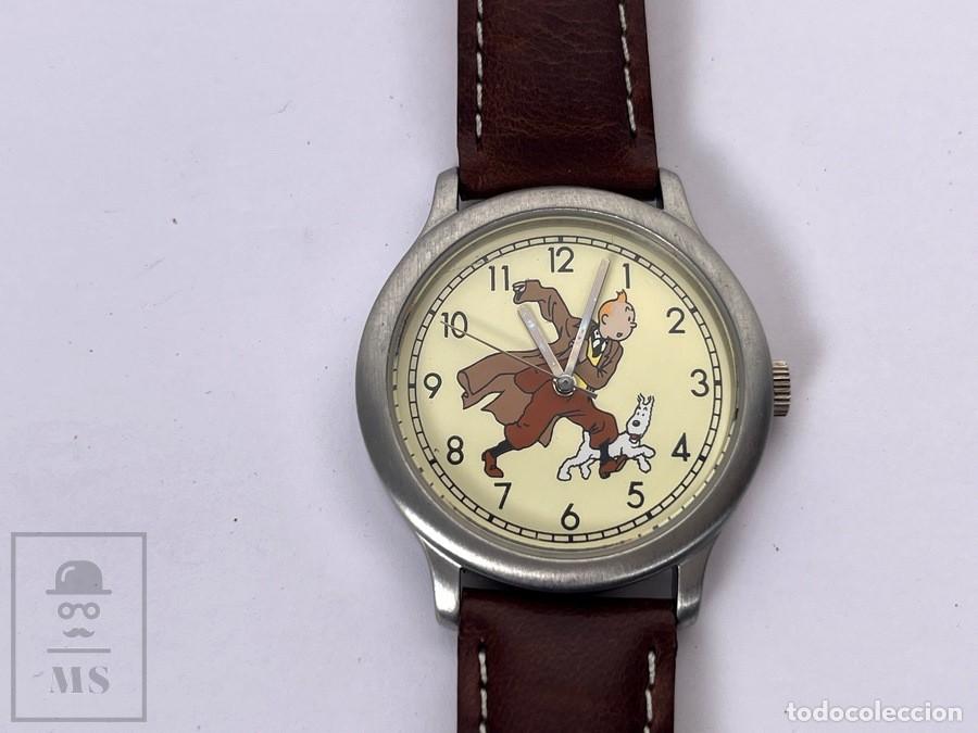 Relojes: Reloj de Pulsera - TINTIN y Mil&uacute; - Les Aventures de TINTIN - CITIME - Herg&eacute;/Moulinsart