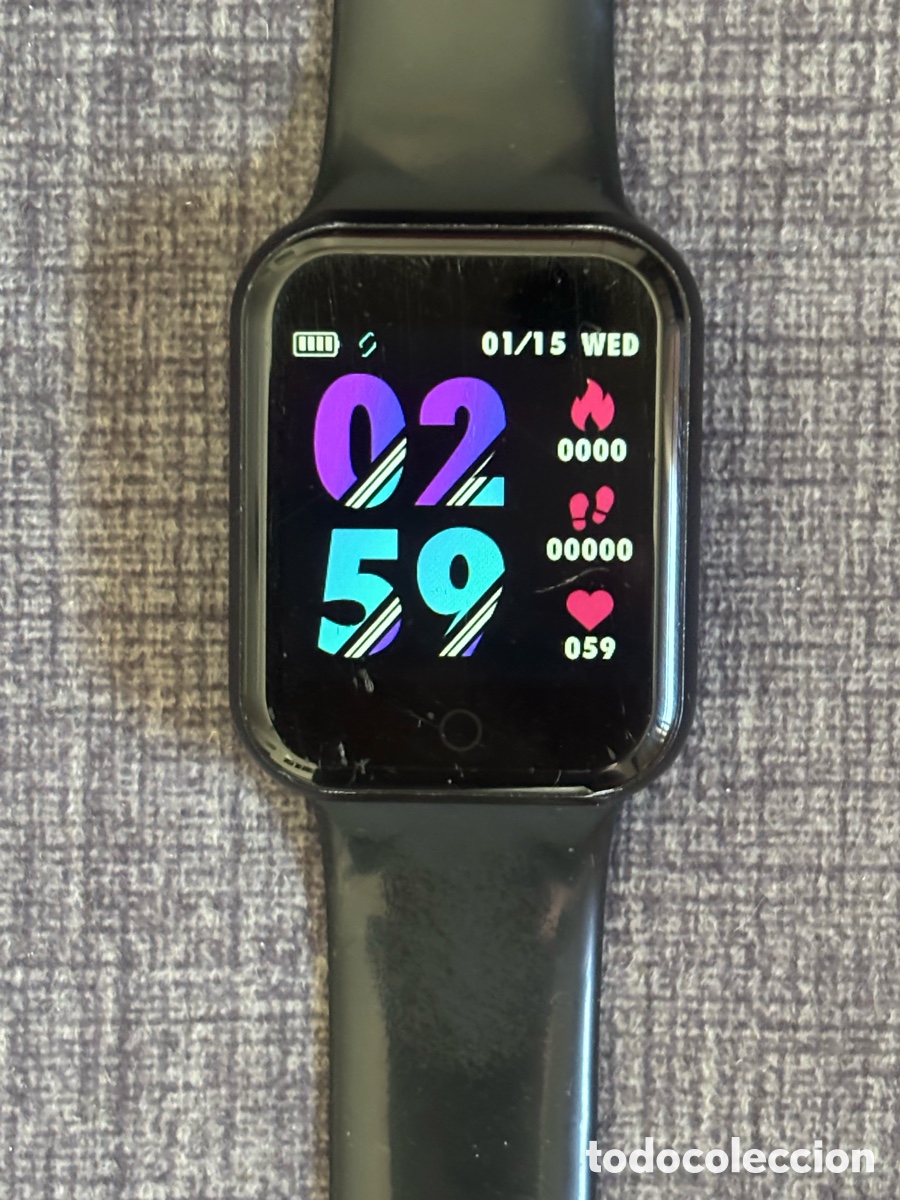 Relojes: Smartwatch VICSAINTECK VIC07 Reloj Inteligente 1.4&rdquo; Negro - iOS / Android