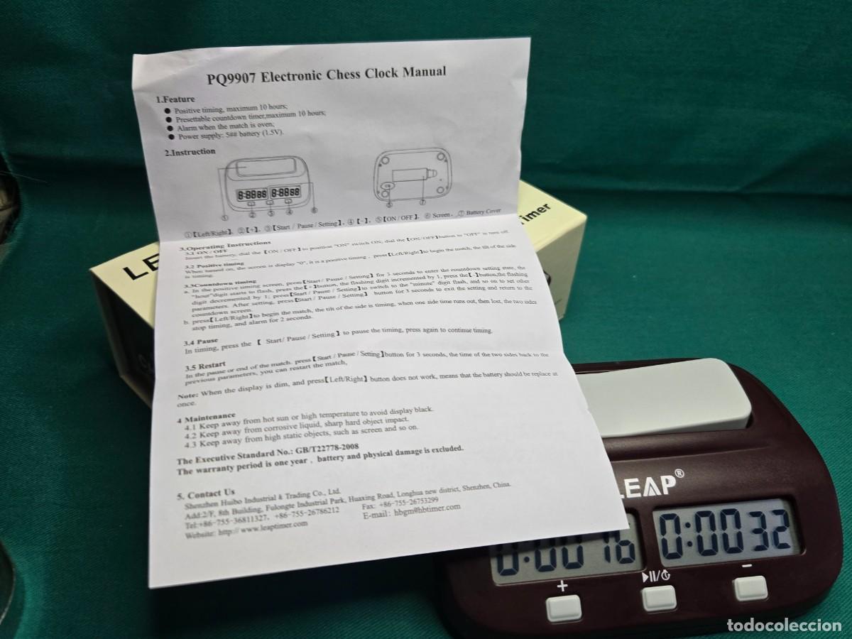 Relojes: RELOJ DIGITAL DE AJEDREZ, DIGITAL CHESS TIMER - Foto 3
