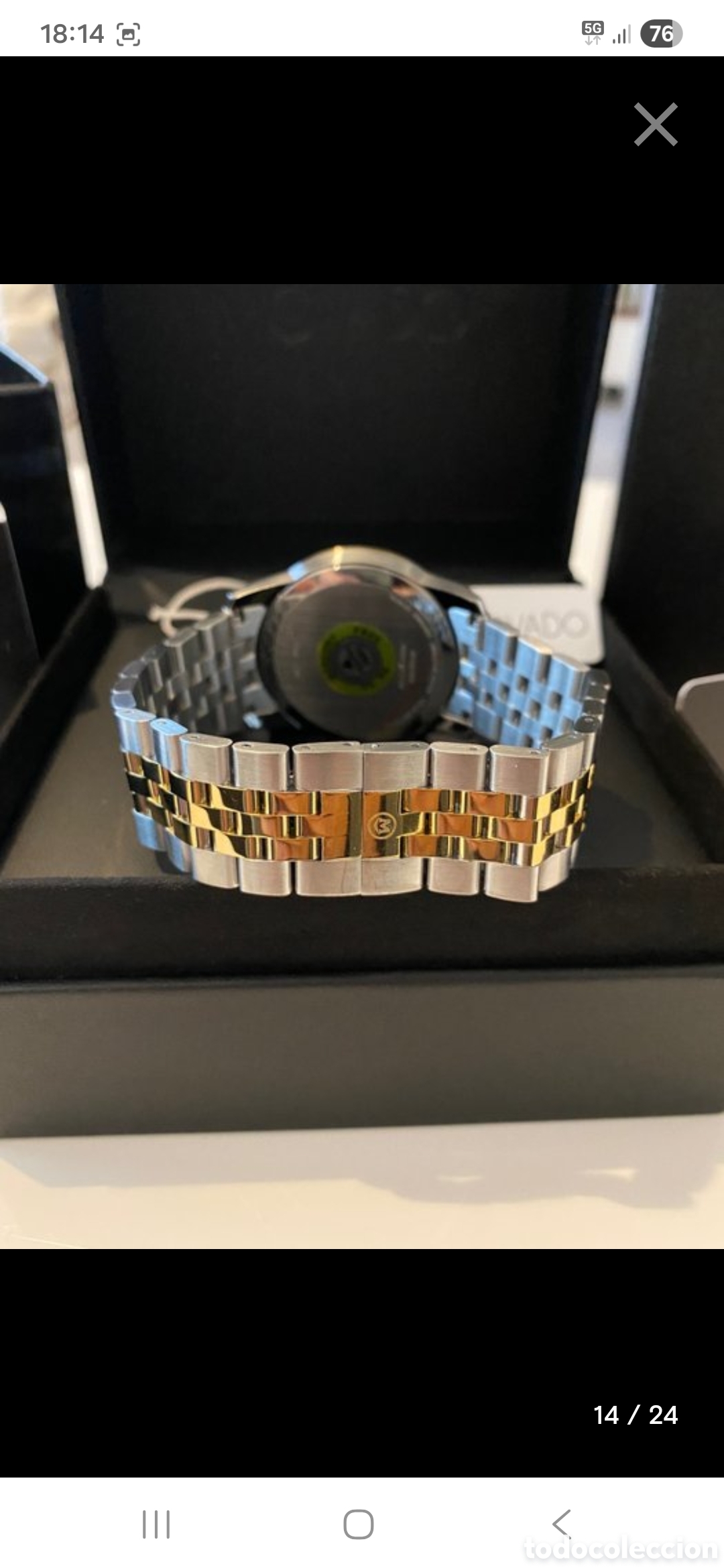 Relojes: Movado thin classic acero y oro - Foto 8