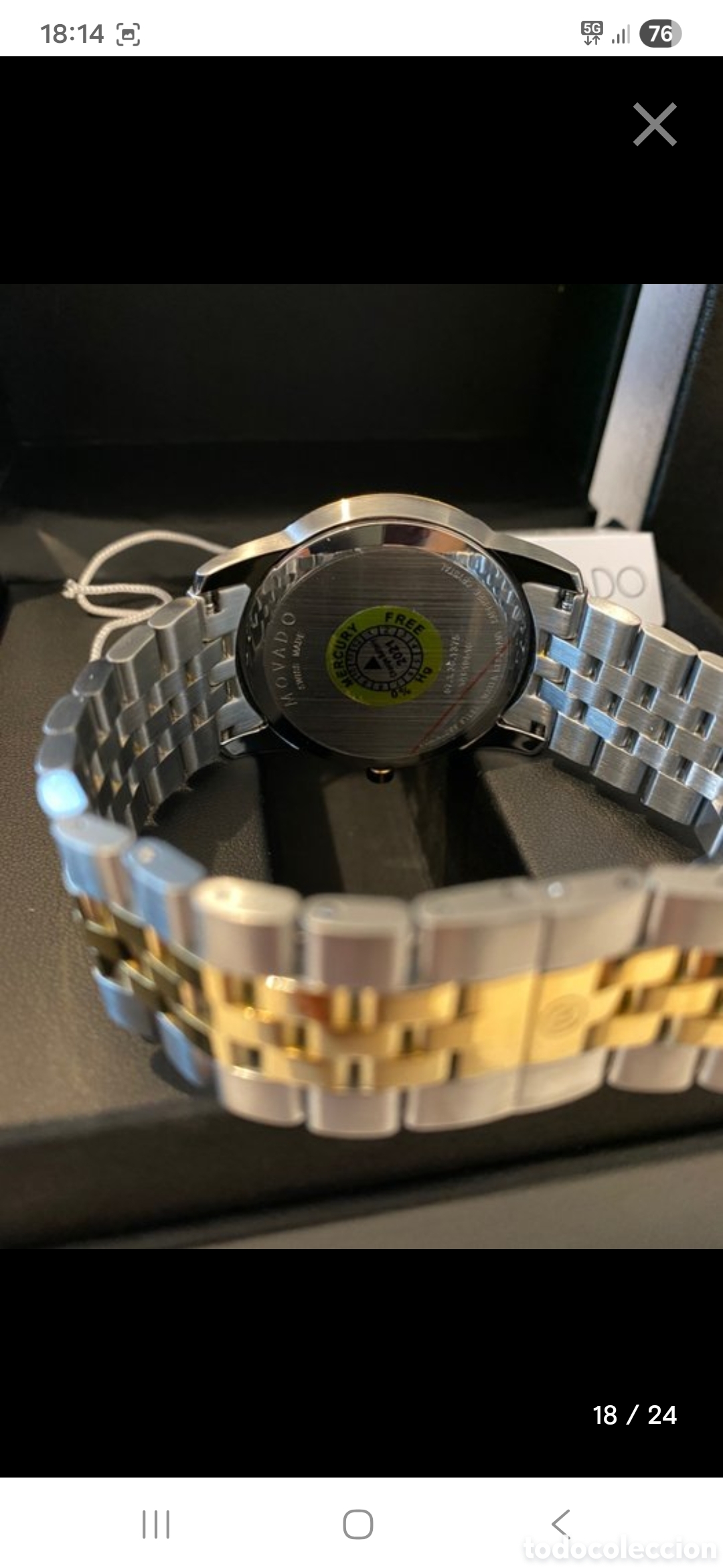 Relojes: Movado thin classic acero y oro - Foto 11