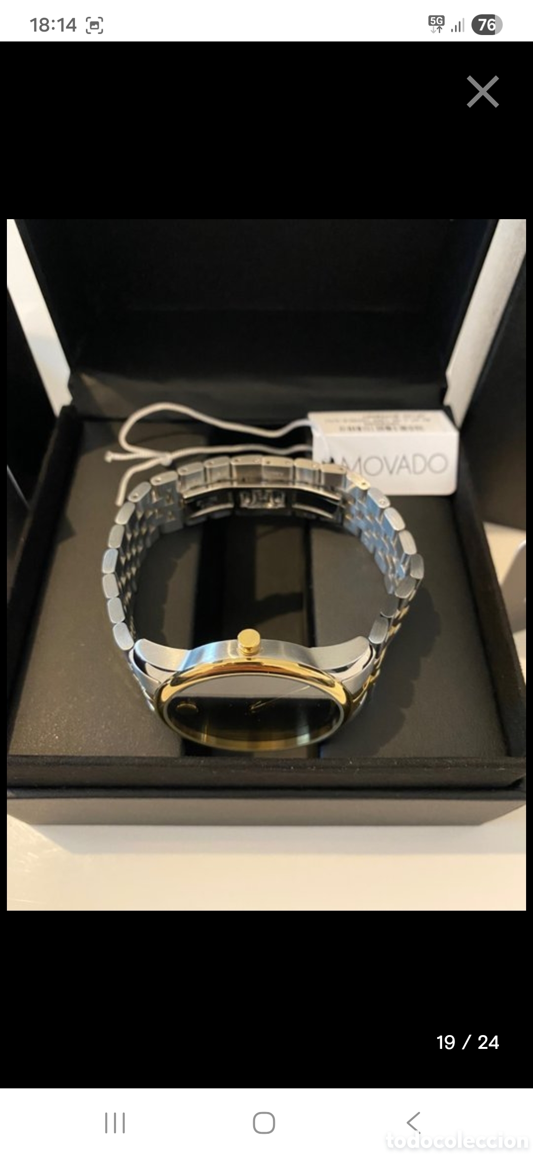 Relojes: Movado thin classic acero y oro - Foto 12
