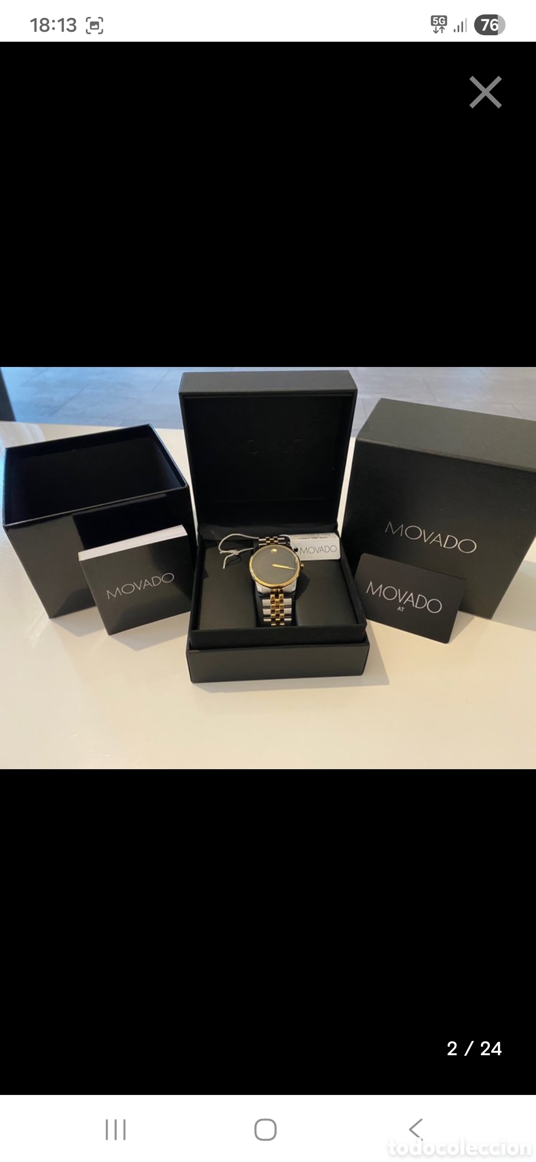 Relojes: Movado thin classic acero y oro - Foto 14