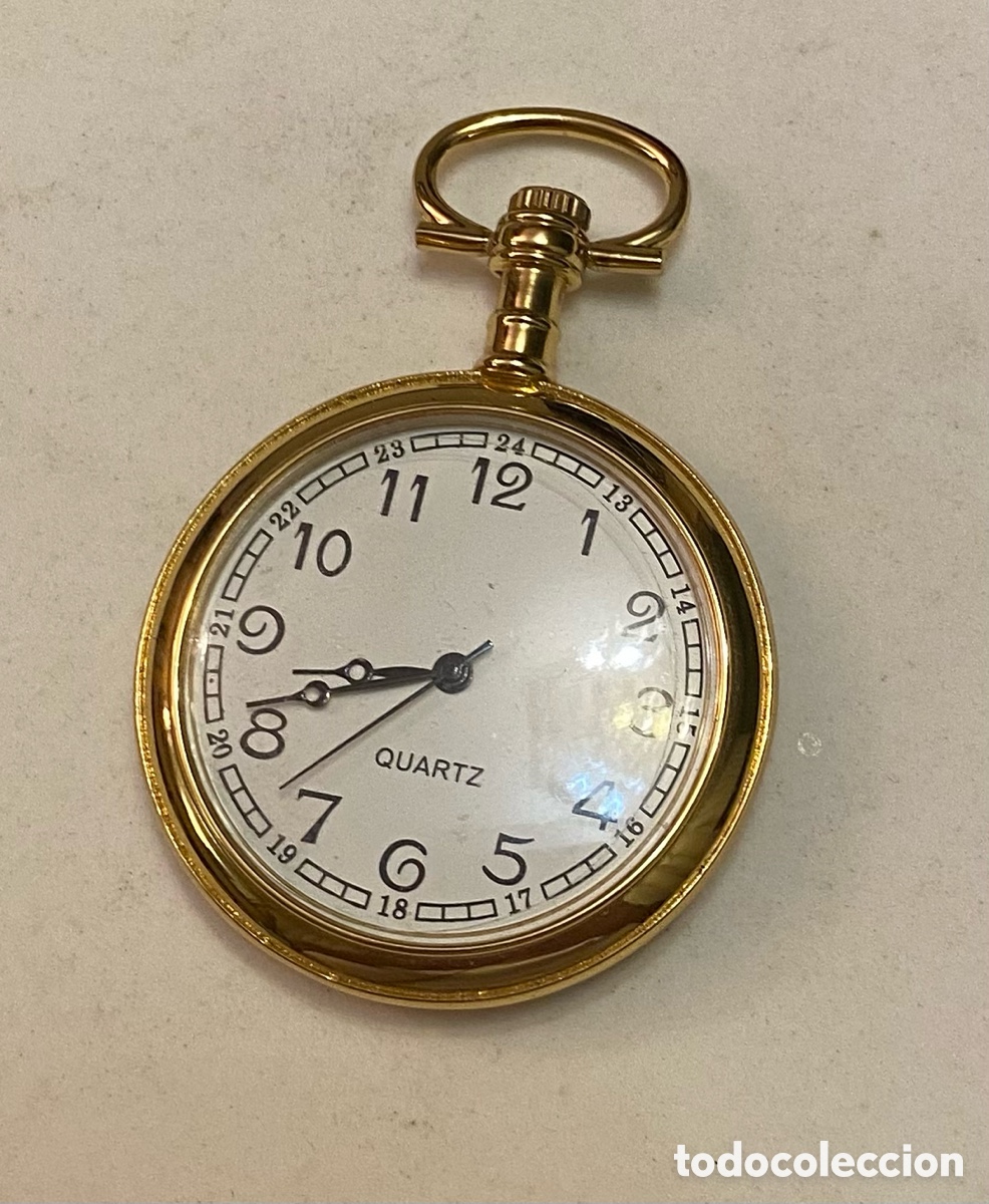 Relojes: Reloj de bolsillo de cuarzo