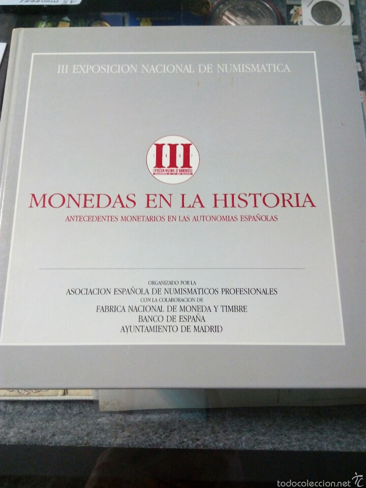 Reproducciones billetes y monedas: LIBRO &rdquo;MONEDAS EN LA HISTORIA&rdquo; - Foto 1