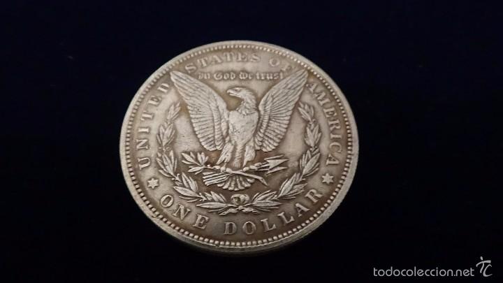 Reproducciones billetes y monedas: 1 d&oacute;lar Morgan 1878 P - Foto 2