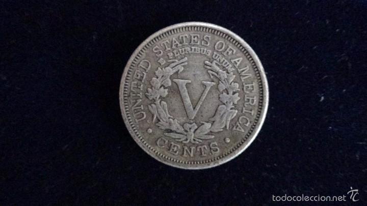 Reproducciones billetes y monedas: 5 centavos 1913 - Foto 2