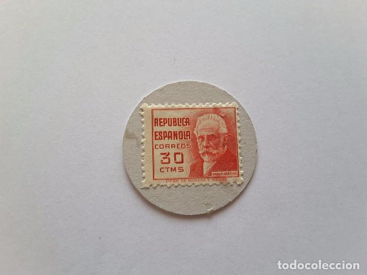 Reproducciones billetes y monedas: Sello moneda - Foto 2