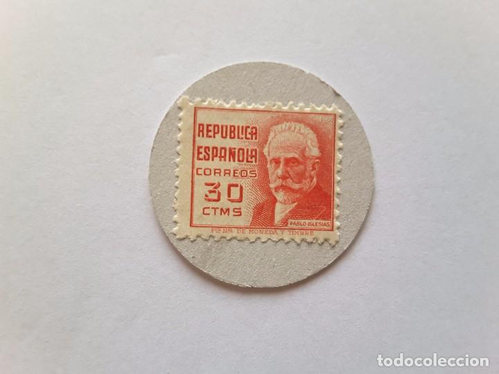 Reproducciones billetes y monedas: Sello moneda - Foto 2