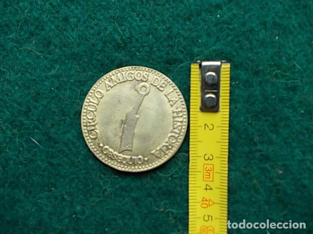 Reproducciones billetes y monedas: Moneda circulo de amigos de la historia - Foto 1