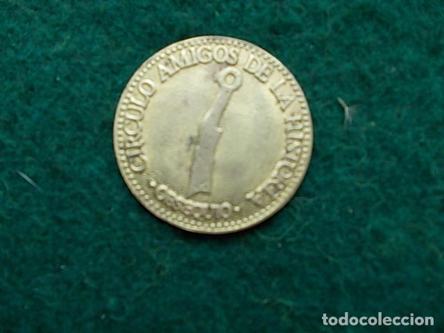 Reproducciones billetes y monedas: Moneda circulo de amigos de la historia - Foto 3