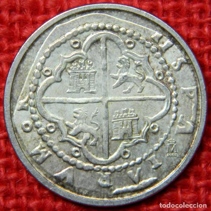 Moneda De Plata De 8 Cuartos Y Medio