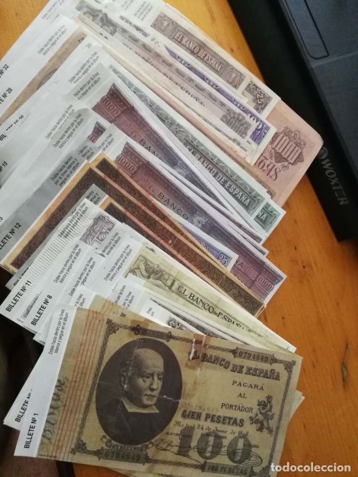 Riproduzioni banconote e monete: COLECCION COMPLETA 120 BILLETES FASCIMIL DE LA PROVINCIA DE ALICANTE