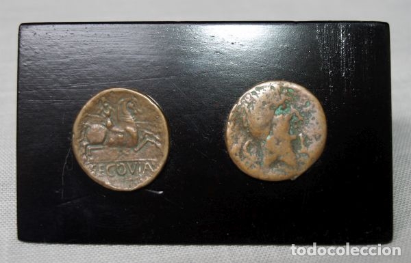 Replikate von Banknoten und M&uuml;nzen: Facs&iacute;mil de un as romano