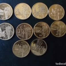 Reproducciones billetes y monedas: COLECCION DE MEDALLAS DE DIVERSOS JUEGOS OLYMPICOS BAÑADAS EN ORO NORDICO TOKYO 64 - SIDNEY 2000