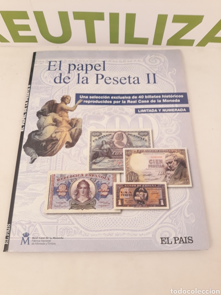 Reproductions Banknotes and Coins: El papel de la peseta II. falta un billete.