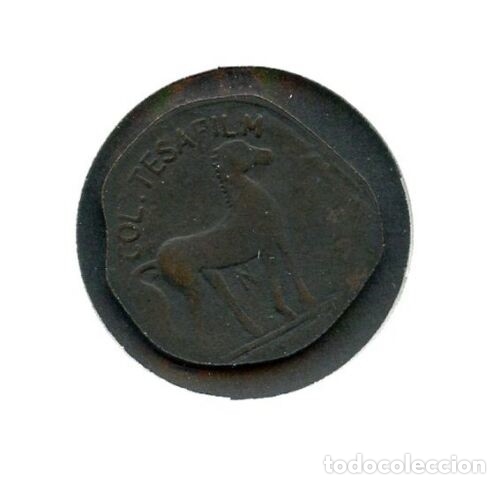 Reproducciones billetes y monedas: FICHA - TOKEN COLECCI&Oacute;N TESAFILM - Foto 2