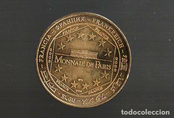Reproducciones billetes y monedas: BENOIT XVI. MONNAGE DE PAR&Iacute;S. MONEDA-151 - Foto 2