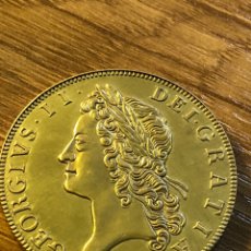 Reproducciones billetes y monedas: 1 GUINEA. MONEDA BRITÁNICA 1729. GEORGE II. RÉPLICA. Lote 182379747