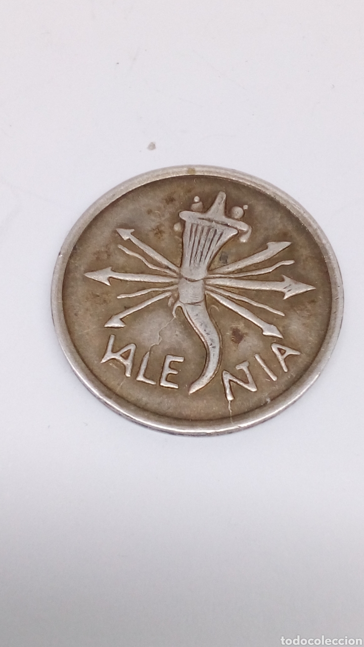 Reproducciones billetes y monedas: Moneda de plata Valenia - Foto 1