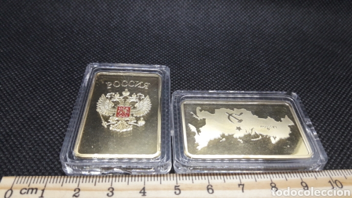 Reproducciones billetes y monedas: 2 Lingotes de la URSS. - Foto 3