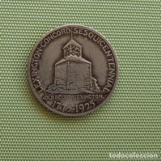 Reproducciones billetes y monedas: MEDIO DOLAR DE PLATA USA 1925 CONMEMORATIVA DE LEXINGTON